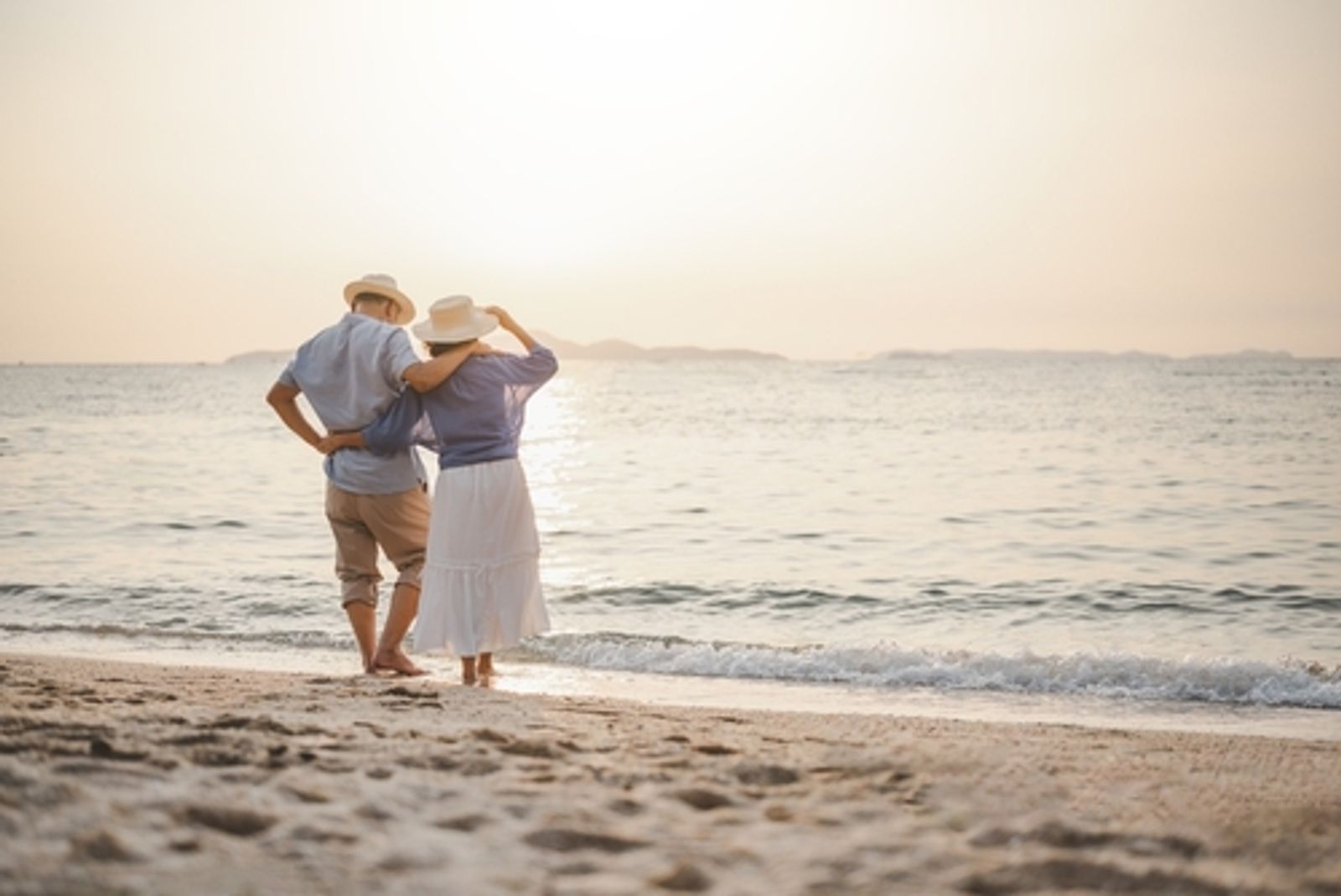 expats on a spanish beach